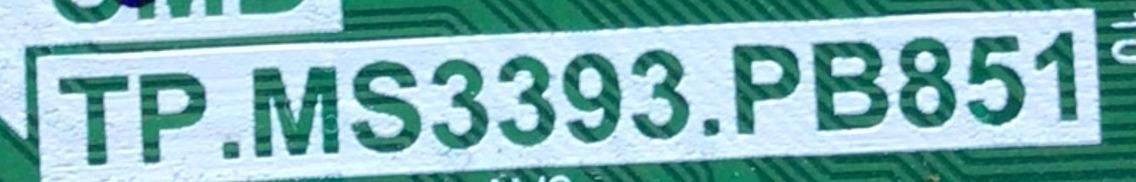 MAIN FUENTE PARA TV WESTINGHOUSE / NUMERO DE PARTE NUMERO DE PARTE / TP.MS3393.PB851 / H15041042-0A04523 / PANEL T500HVN07.4 / DISPLAY V500HJ1-PE8 / MODELO WD50FX1120 - Imagen 4